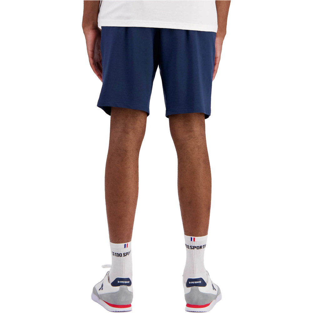 Le Coq Sportif bermudas hombre TRI Short N3 M vista trasera