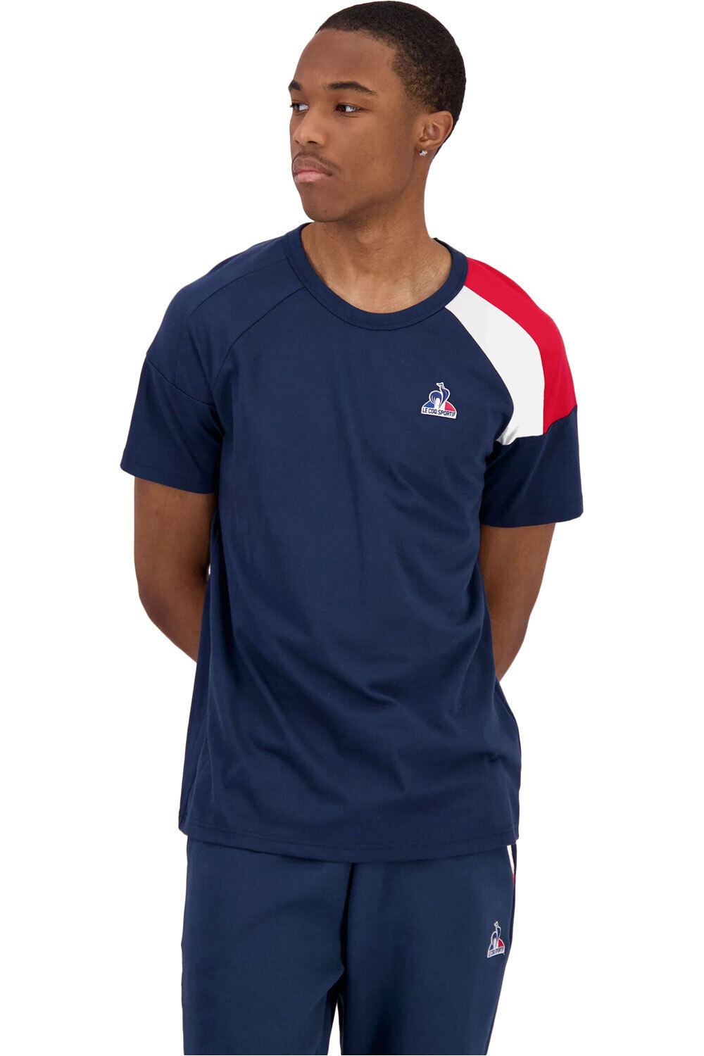 Le Coq Sportif camiseta manga corta hombre TRI Tee SS N4 M vista frontal