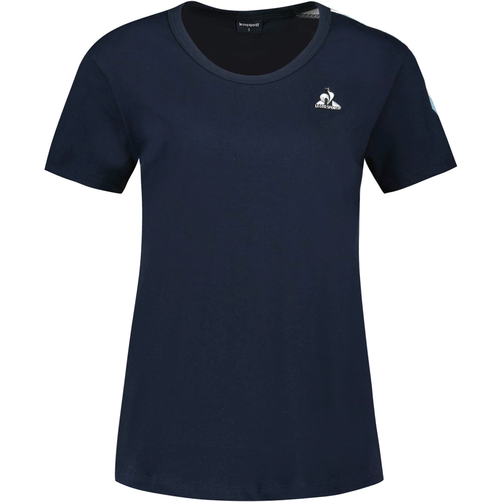 Le Coq Sportif camiseta manga corta mujer HERITAGE Tee SS N1 W vista detalle