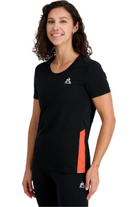 Le Coq Sportif camiseta manga corta mujer TRAINING Tee SS N1 W vista frontal