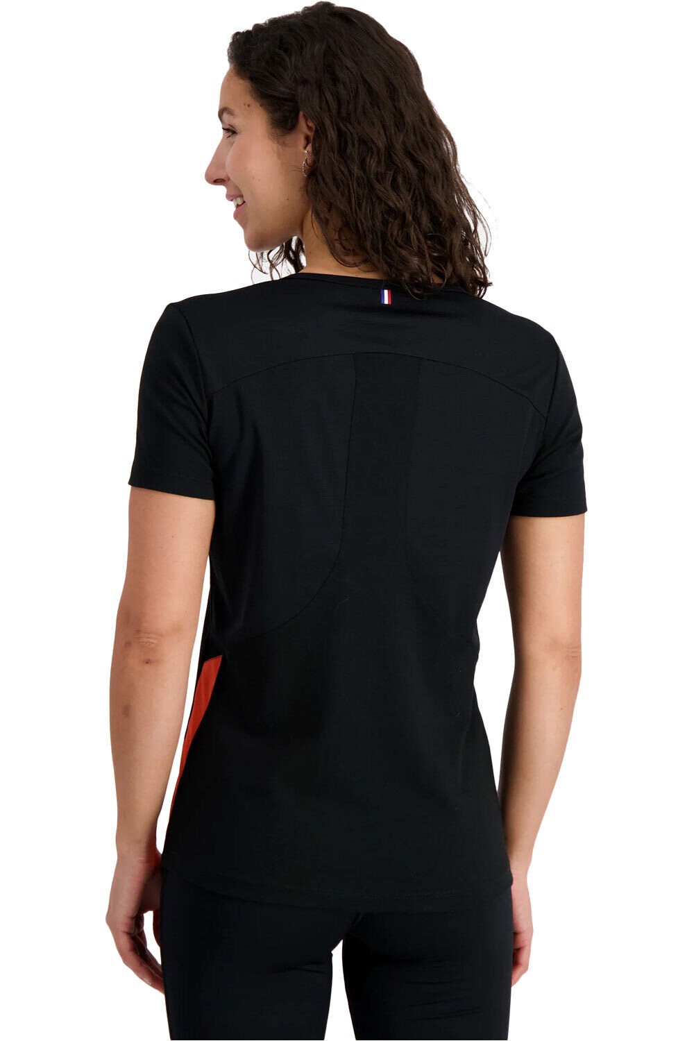 Le Coq Sportif camiseta manga corta mujer TRAINING Tee SS N1 W vista trasera