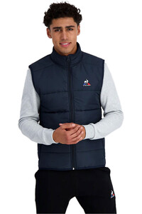 Le Coq Sportif chalecos hombre ESS DOUDOUNE SL N1 M vista frontal