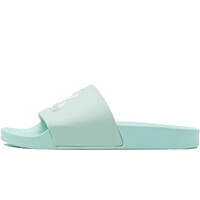 Le Coq Sportif chanclas mujer SLIDE HF FEF COLORS W lateral exterior