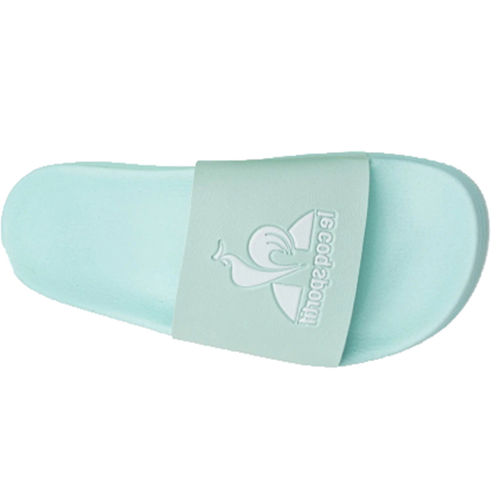 Le Coq Sportif chanclas mujer SLIDE HF FEF COLORS W vista superior