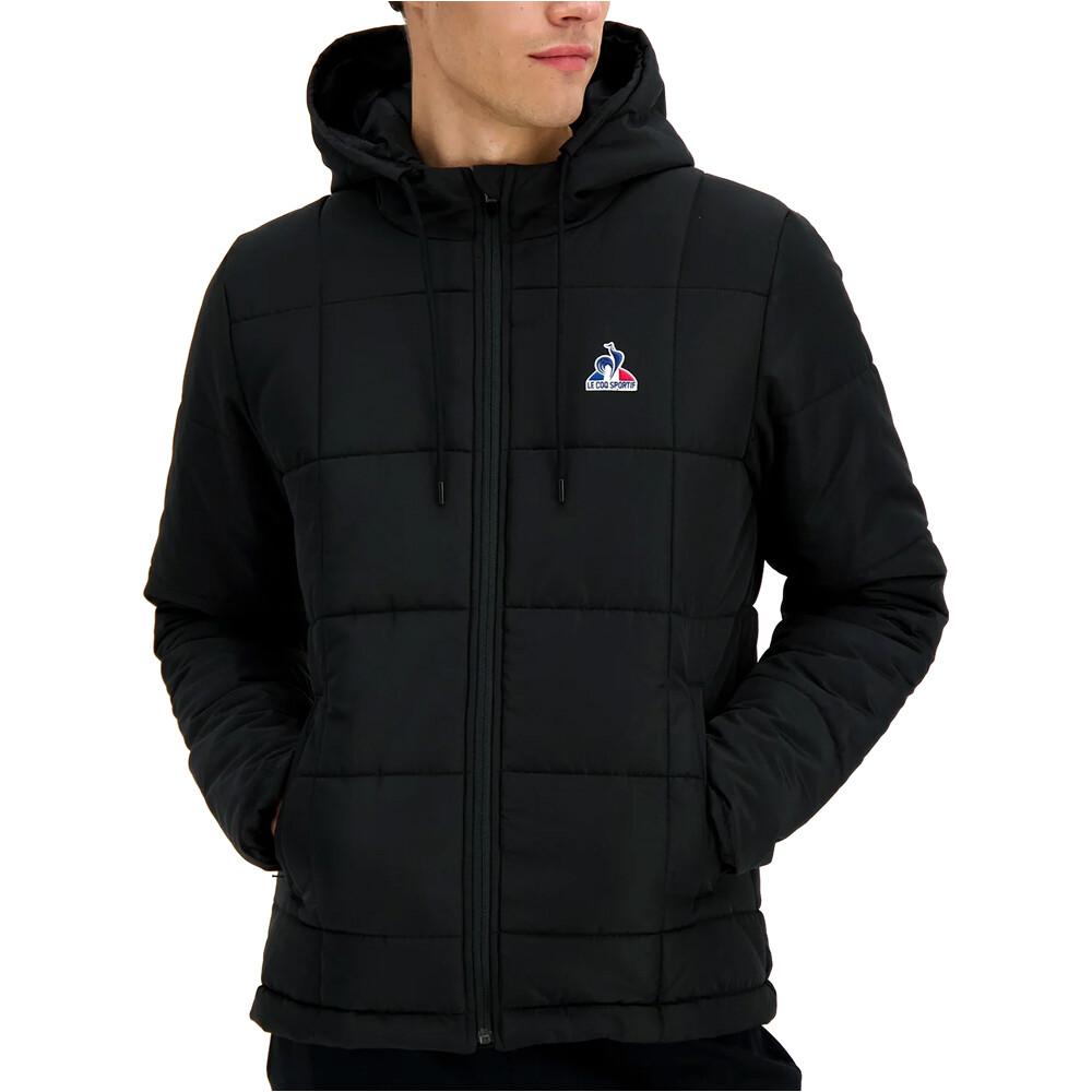 Le Coq Sportif chaquetas hombre ESS Doudoune Heavy N1 M vista frontal