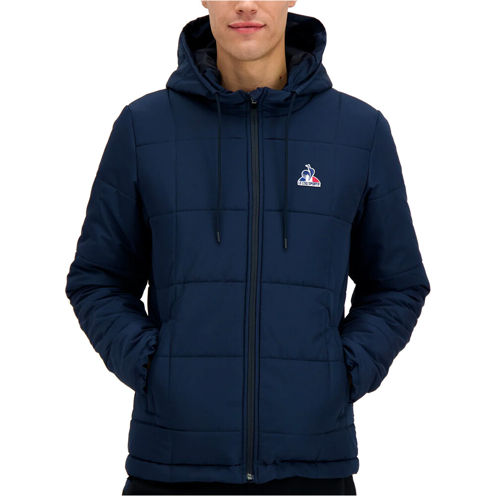 Le Coq Sportif chaquetas hombre ESS Doudoune Heavy N1 M vista frontal