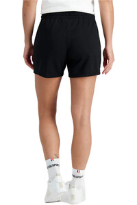 Le Coq Sportif pantalón corto deporte mujer ESS Short N1 W vista trasera