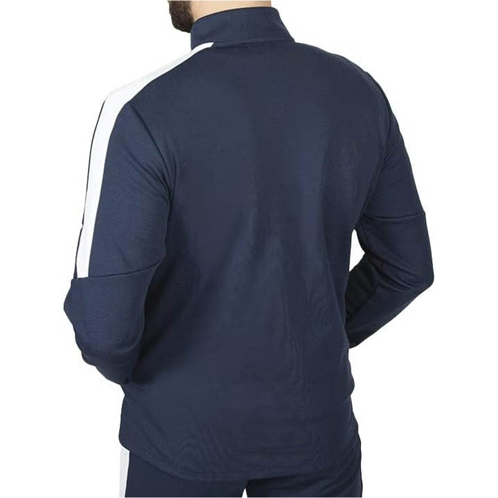 Le Coq Sportif sudadera hombre FZ Sweat PRESENTATION BICOLORE N1 M vista trasera