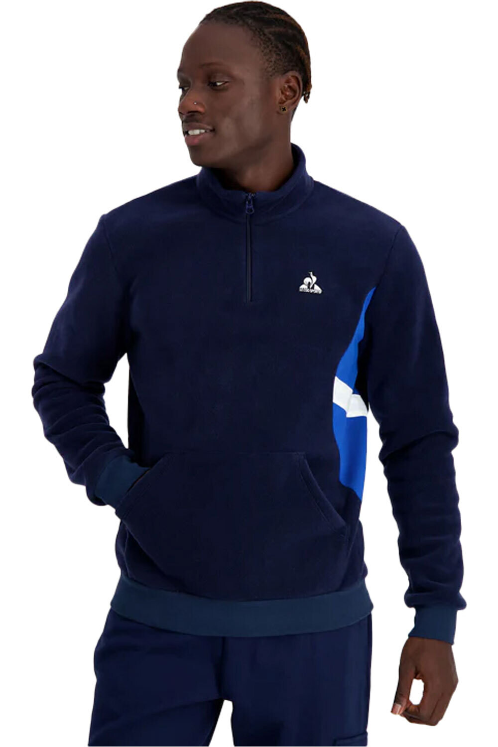 Le Coq Sportif sudadera hombre SAISON 1 Halfzip N1 M vista frontal