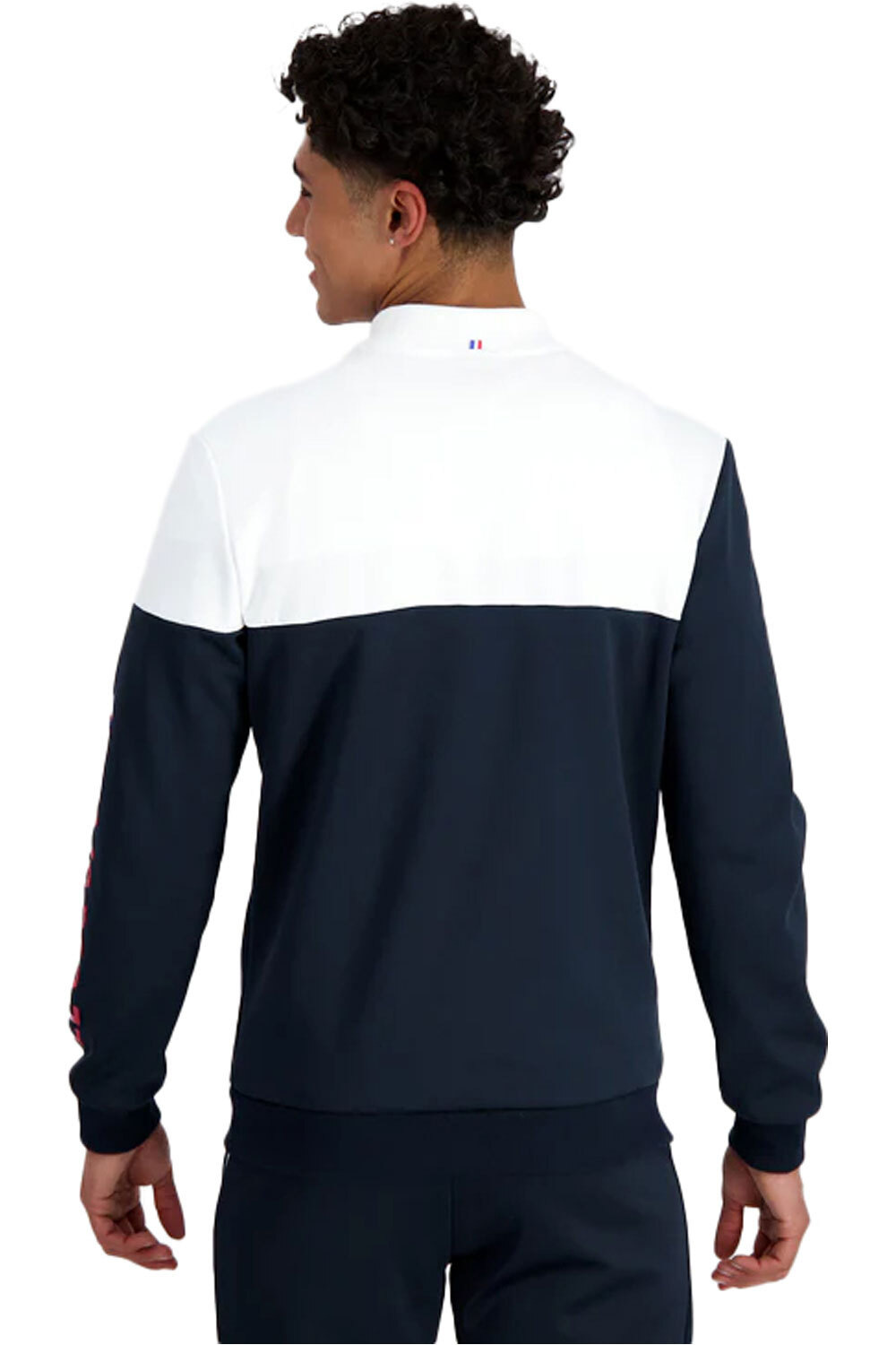 Le Coq Sportif sudadera hombre TRI FZ Sweat N2 M vista trasera