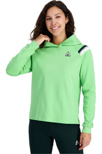 Le Coq Sportif sudadera mujer SAISON Hoody N1 W vista frontal