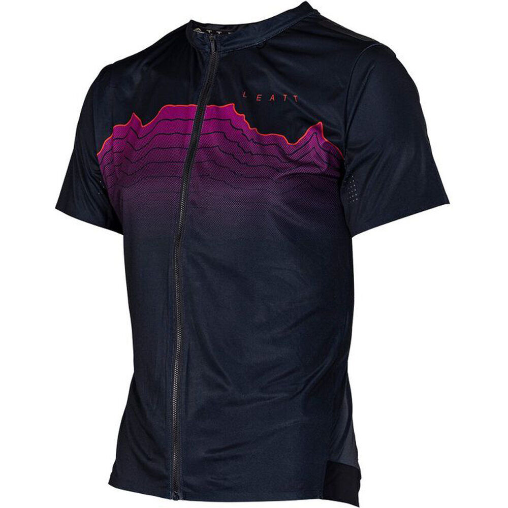 Leatt maillot manga corta hombre Camiseta MTB Trail 3.0 vista frontal