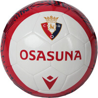 Macron balon fútbol OSASUNA 25 CSTM BALLS N.5 vista frontal