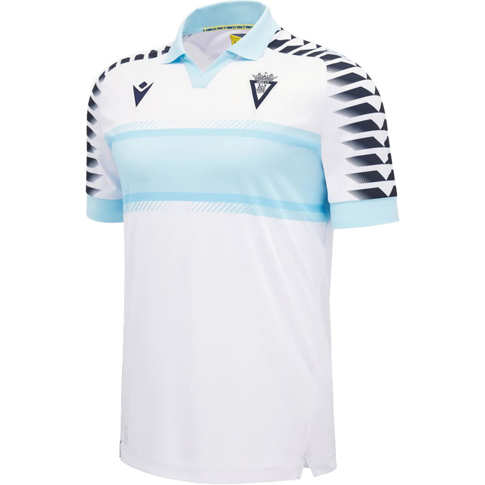 Macron camiseta de fútbol oficiales CADIZ 25 MATCH AWAY SHIRT vista frontal