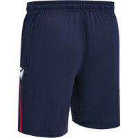 Macron pantalones fútbol oficiales OSASUNA 25 HOME SHORTS SR vista trasera