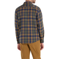 Marmot camisa montaña manga larga hombre Fairfax Novelty Lightweight Flannel LS vista trasera