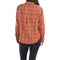 Marmot camisa montaña manga larga mujer Wm's Fairfax Novelty Lightweight Flannel LS vista trasera