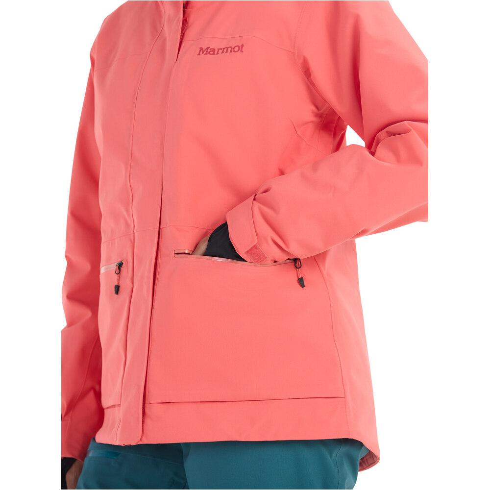 Marmot chaqueta esquí mujer Wm's Refuge Jacket vista detalle