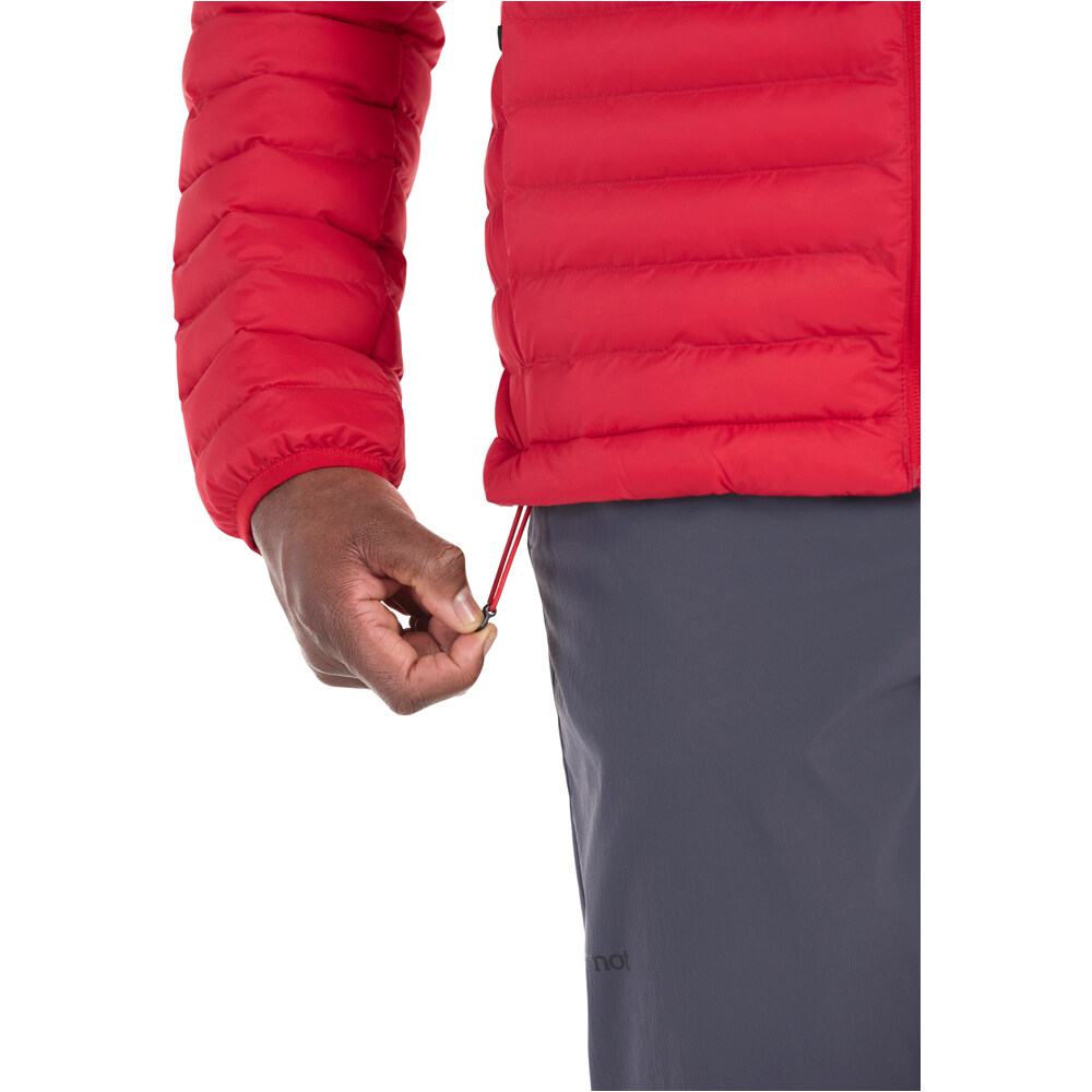 Marmot chaqueta outdoor hombre Echo Featherless Hoody vista detalle