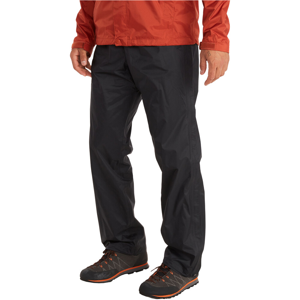 Marmot pantalón impermeable hombre PreCip Eco Full Zip Pant vista frontal