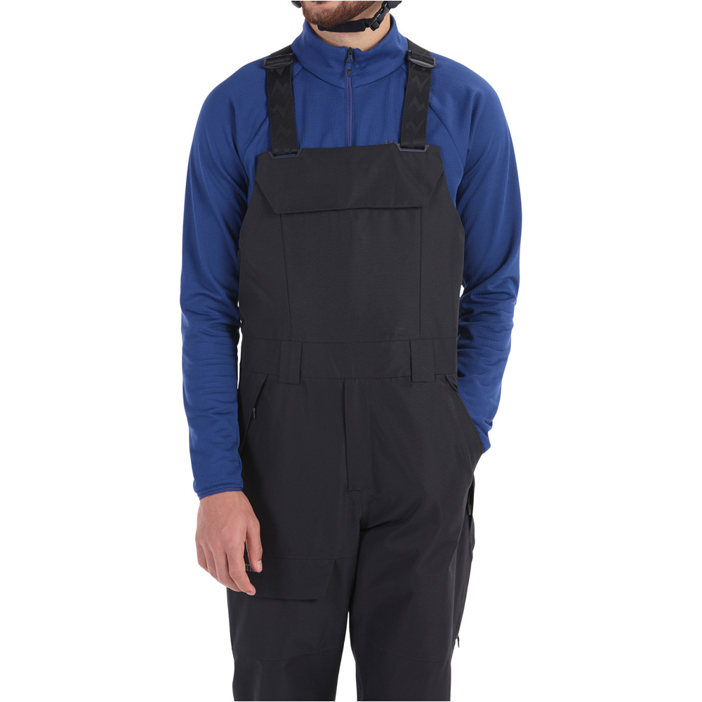 Marmot pantalones esquí hombre Glades Bib vista trasera