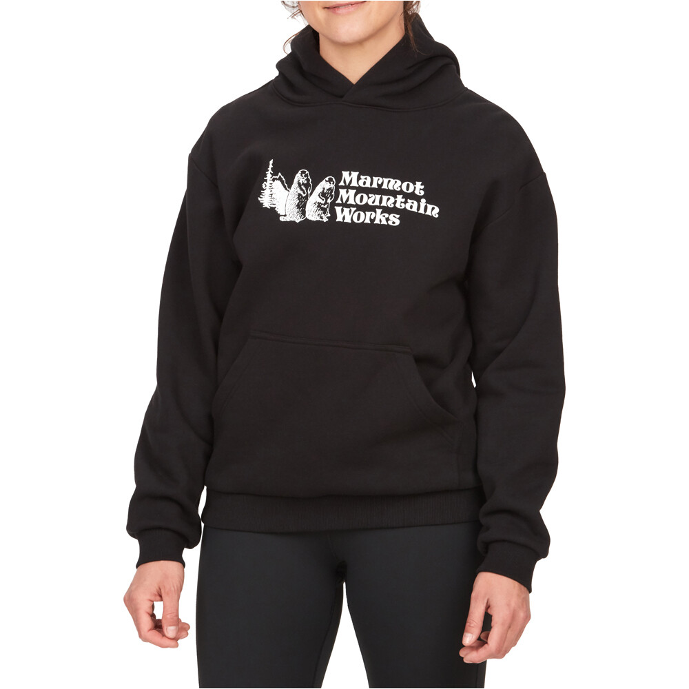 Marmot Sudaderas Montaña Mujer Wm's MMW Hoody vista frontal