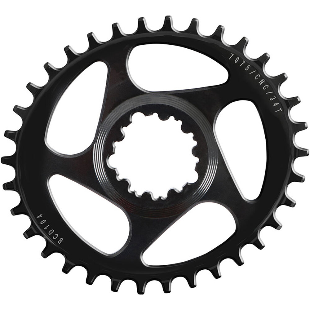 Massi platos bicicleta carretra PLATO 36T DIRECTMOUNT N-W C/SRAM OVAL vista frontal