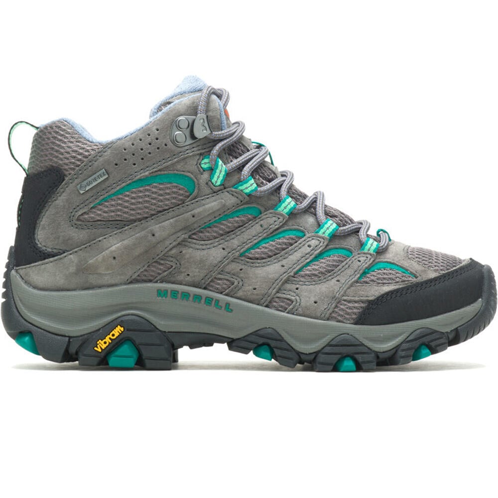 Merrell bota trekking mujer MOAB 3 MID GORE TEX lateral exterior