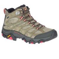 Merrell bota trekking mujer MOAB 3 MID GTX - OLIVE lateral interior