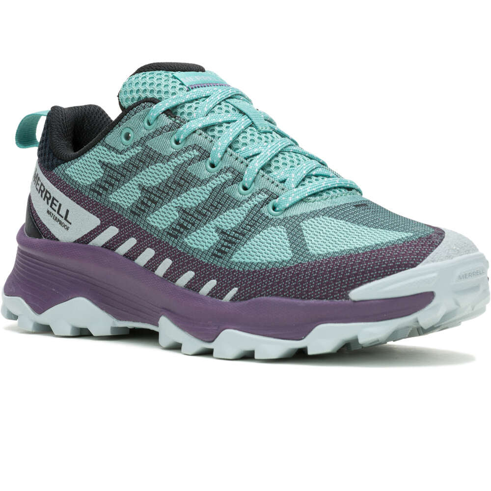 Merrell zapatilla trekking mujer SPEED ECO WP lateral interior