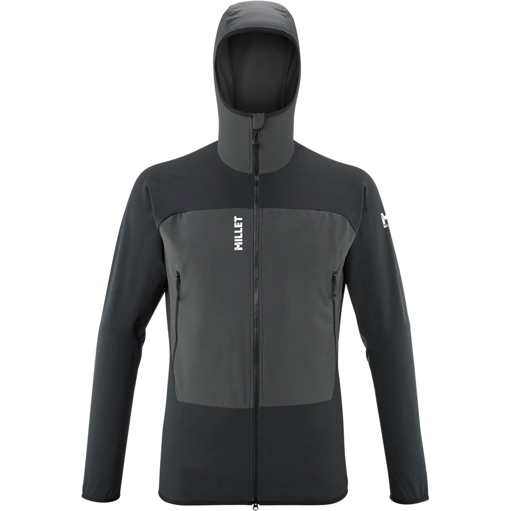 Millet chaqueta softshell hombre FUSION XCS HOODIE M vista frontal