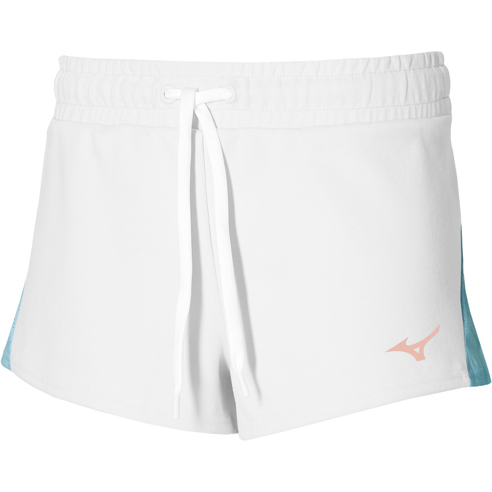 Mizuno bermuda mujer Athletics Short(W) vista frontal