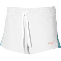 Mizuno bermuda mujer Athletics Short(W) vista frontal