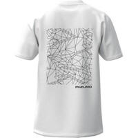 Mizuno camiseta fitness hombre Athletics Graphic Tee vista trasera