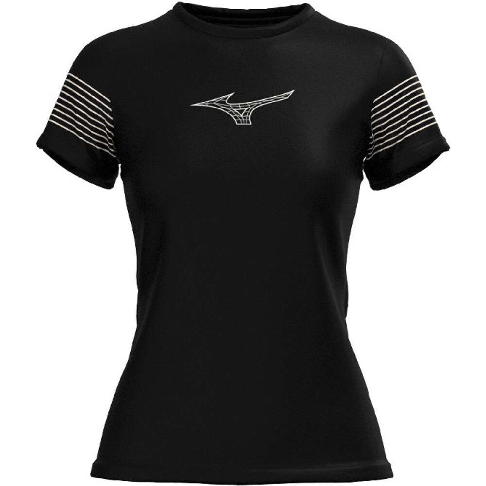 Mizuno camisetas fitness mujer Athletics Mizuno Tee(W) vista frontal