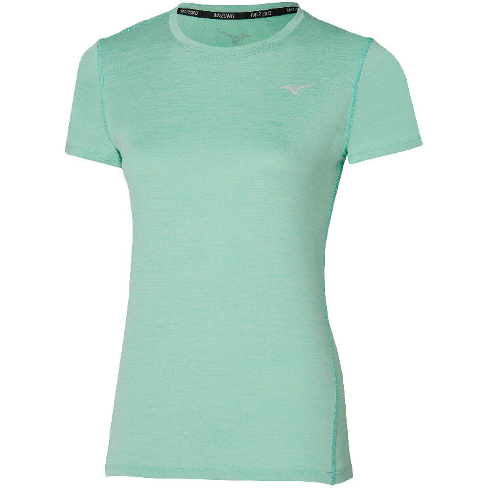 Mizuno camisetas fitness mujer Impulse Core Tee(W) vista frontal