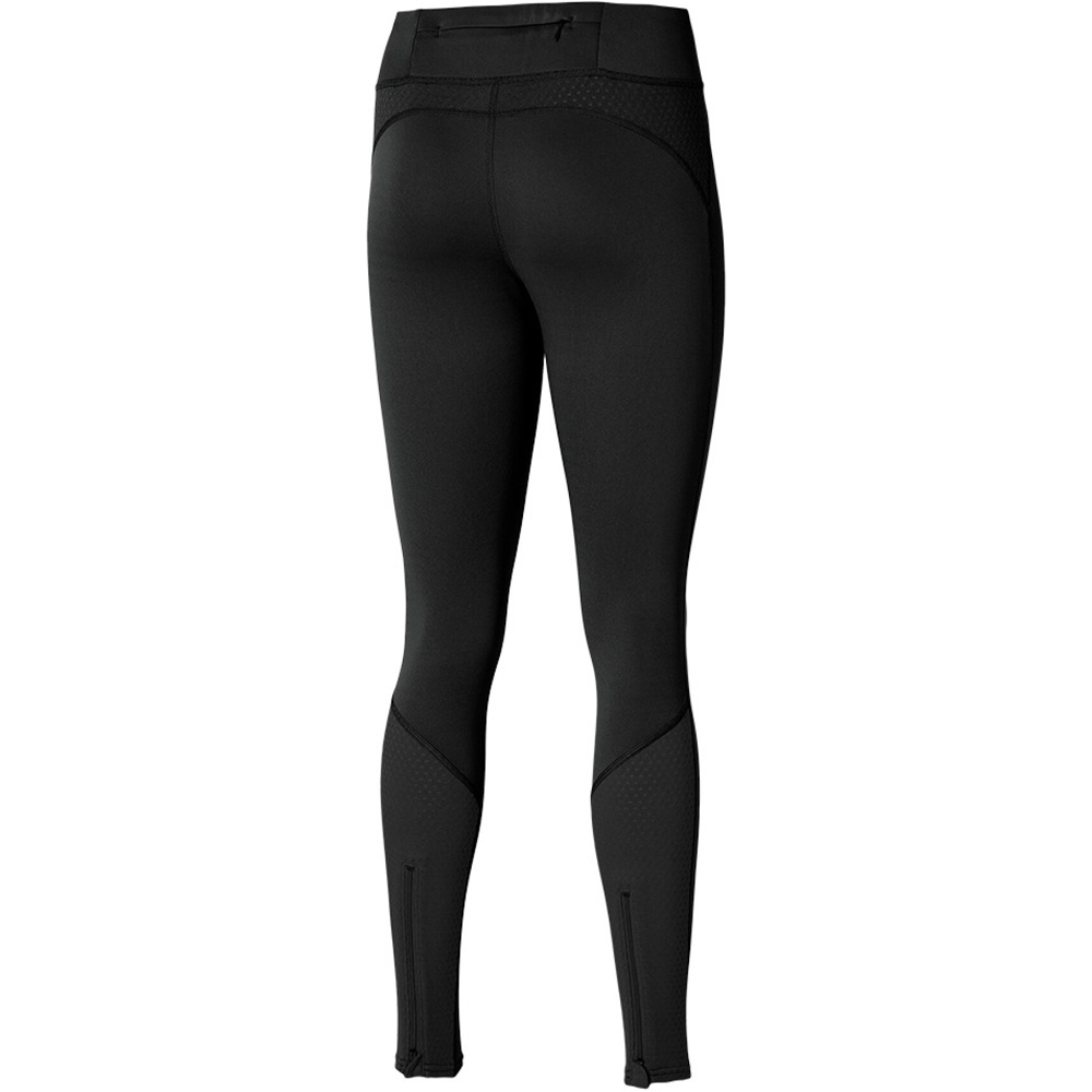 Mizuno malla larga running mujer Warmalite tight(W) vista trasera