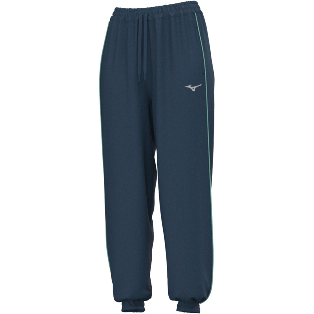 Mizuno pantalones y mallas largas fitness mujer Athletics Sweat pant(W) vista frontal