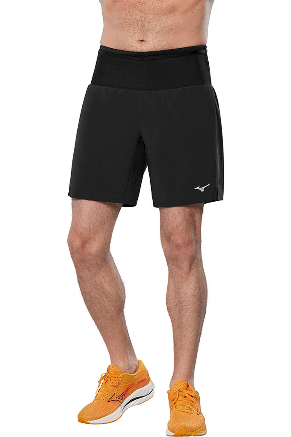 Mizuno pantaloneta técnica hombre Multi Pocket 2in1 7,5 Short vista frontal