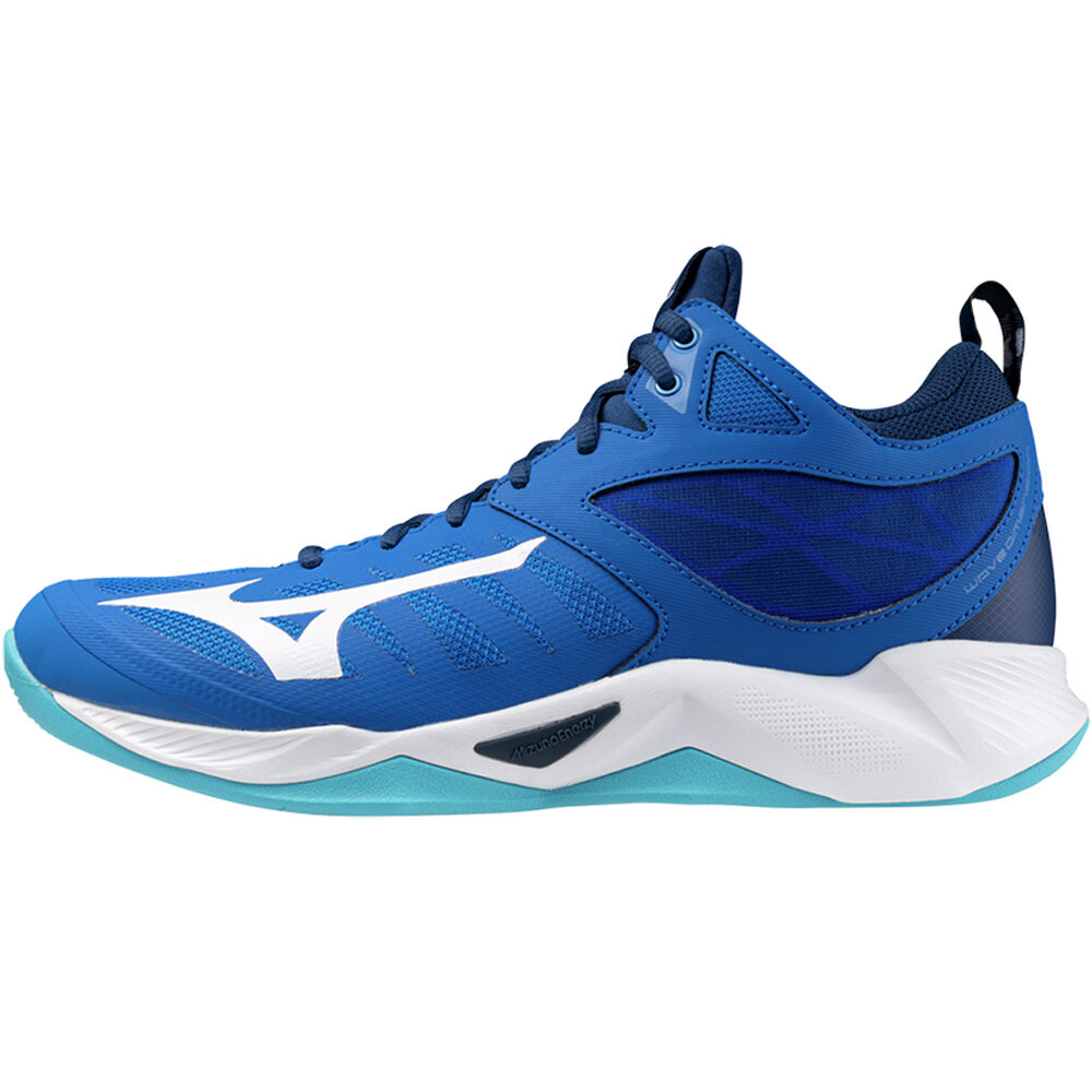 Mizuno zapatilla indoor hombre WAVE DIMENSION MID(W) lateral exterior