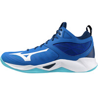 Mizuno zapatilla indoor hombre WAVE DIMENSION MID(W) lateral exterior