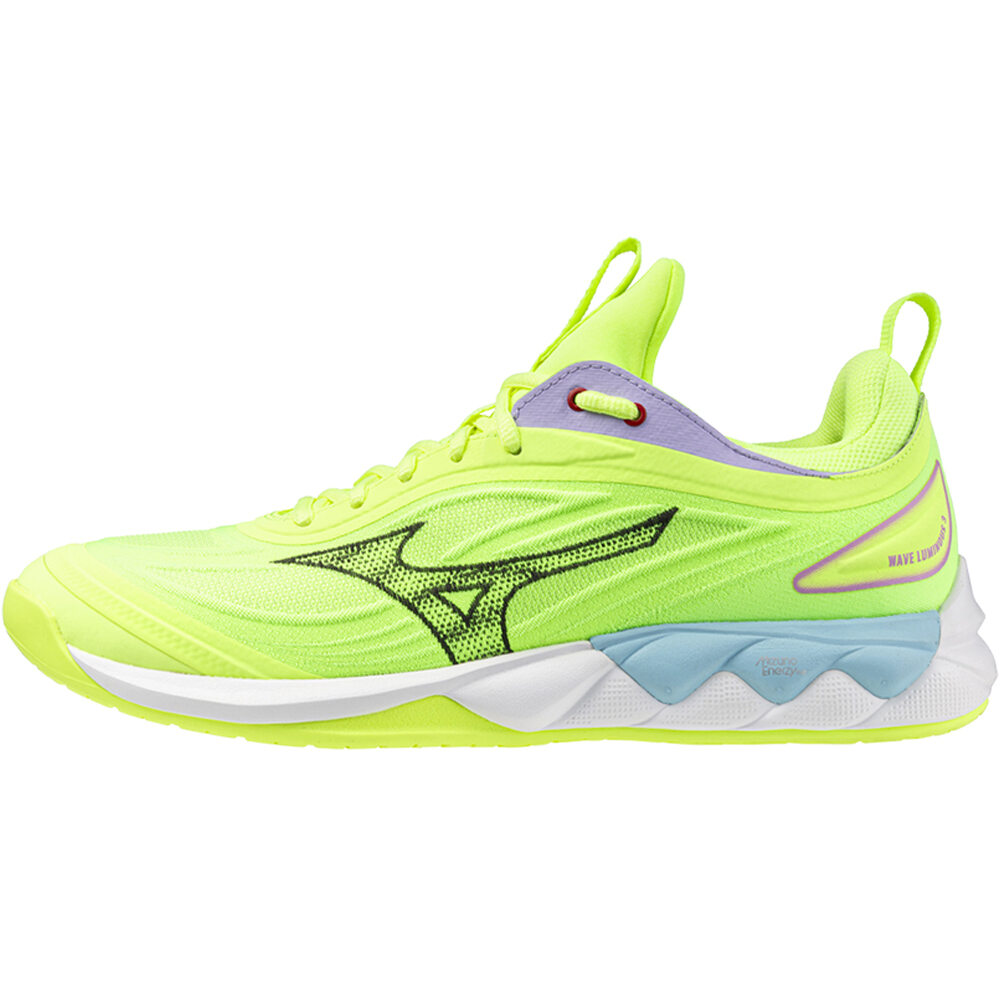 Mizuno zapatilla indoor hombre WAVE LUMINOUS 3 lateral exterior