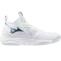 Mizuno zapatilla indoor hombre WAVE MOMENTUM 3 MID (W) lateral interior