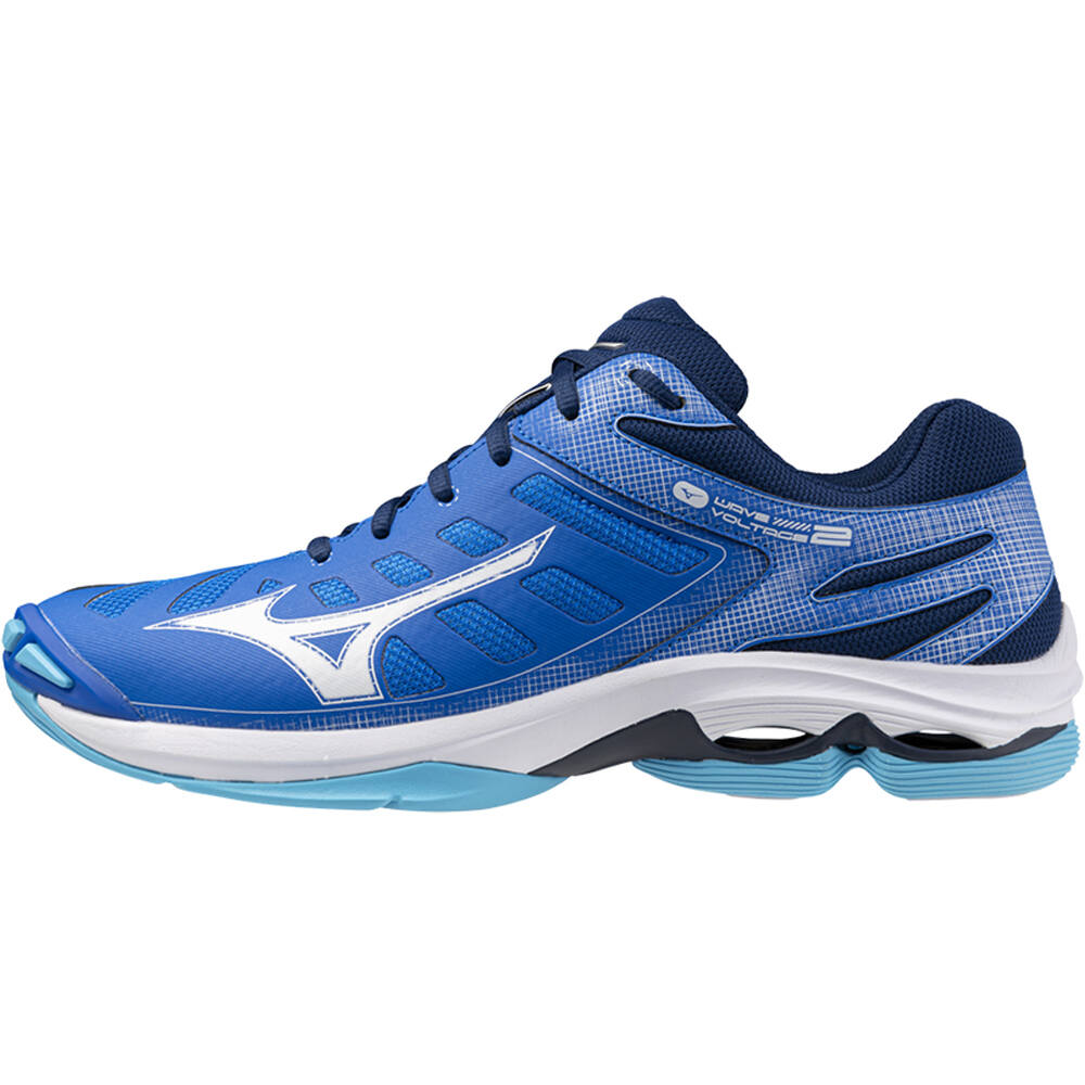 Mizuno zapatilla indoor hombre WAVE VOLTAGE 2 lateral exterior