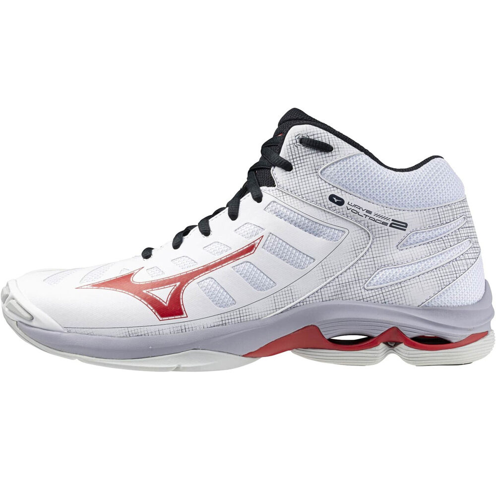 Mizuno zapatilla indoor hombre WAVE VOLTAGE 2 MID lateral exterior