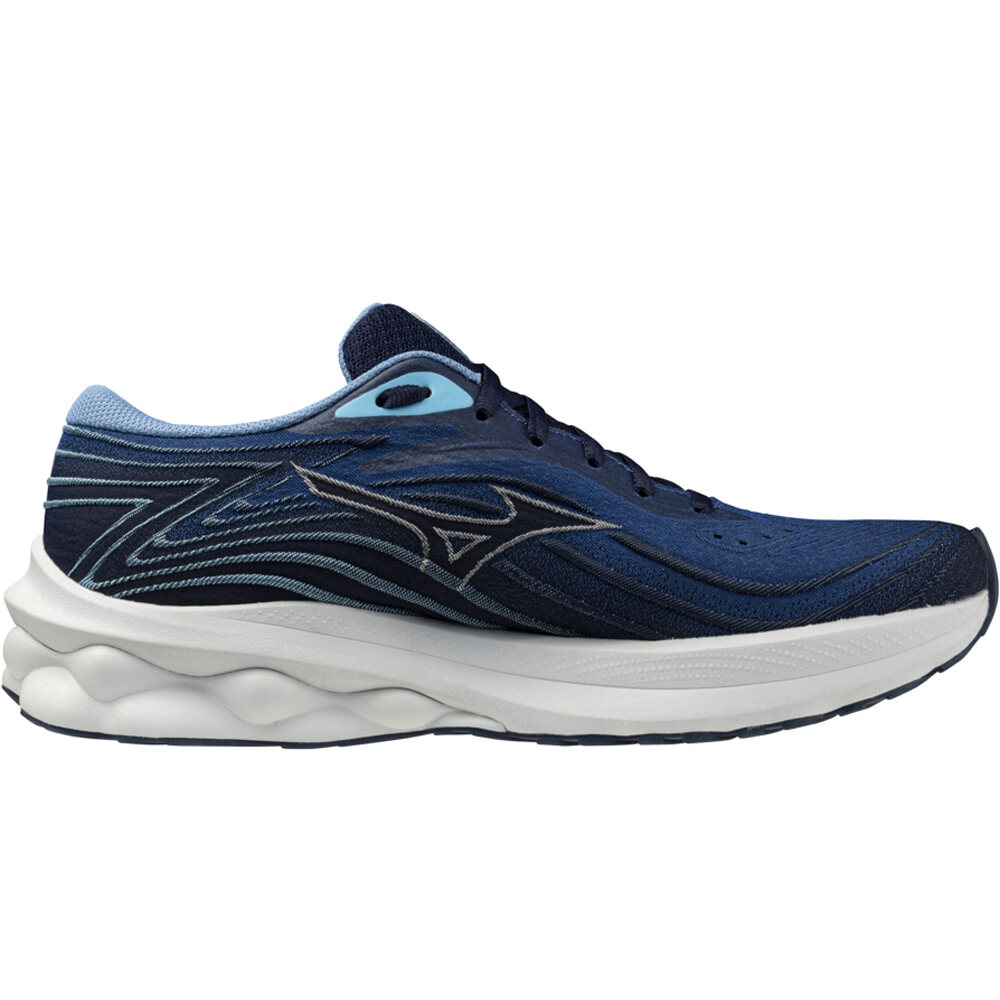 Mizuno zapatilla running hombre WAVE SKYRISE 5 lateral interior