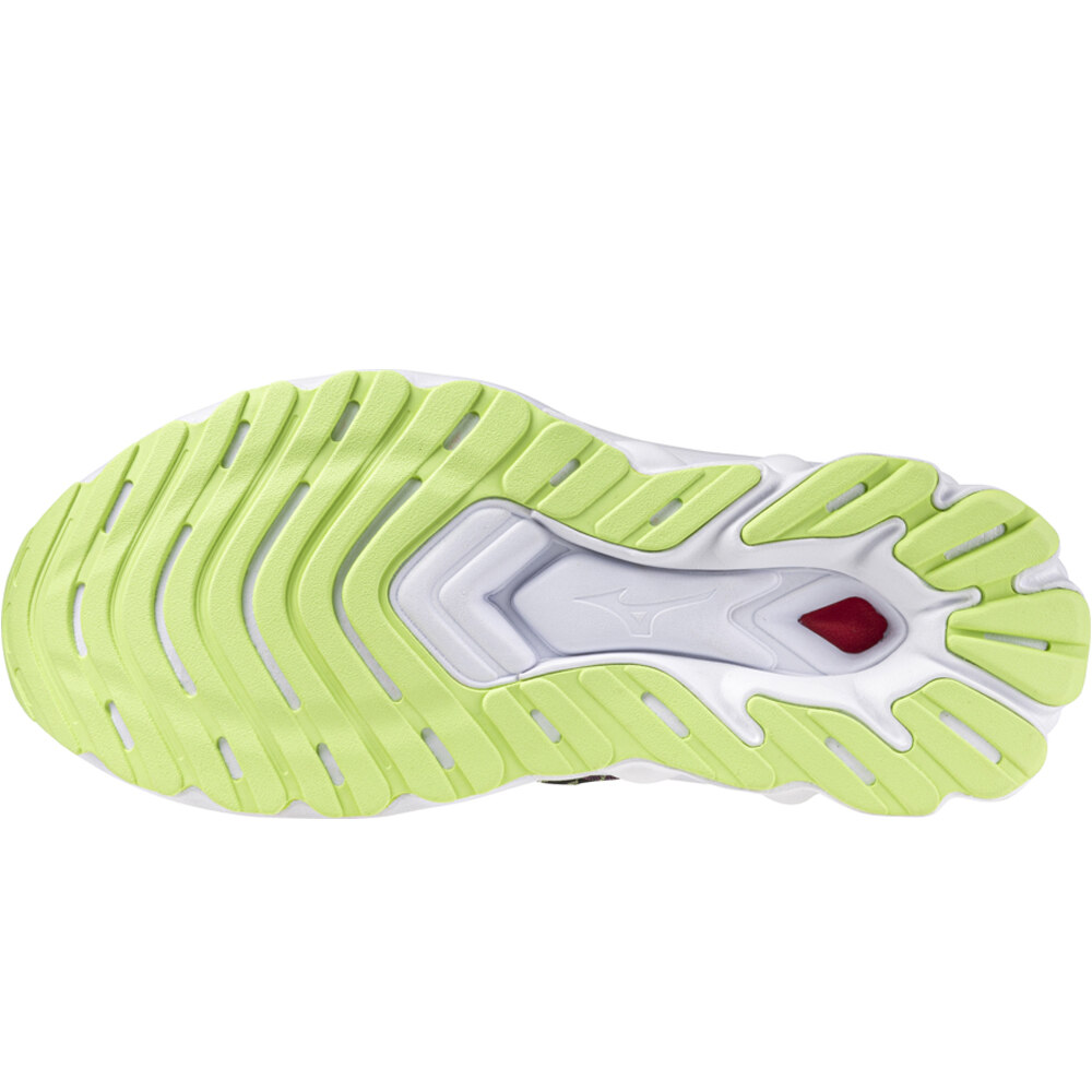 Mizuno zapatilla running mujer WAVE SKYRISE 5 ROXY(W) vista superior