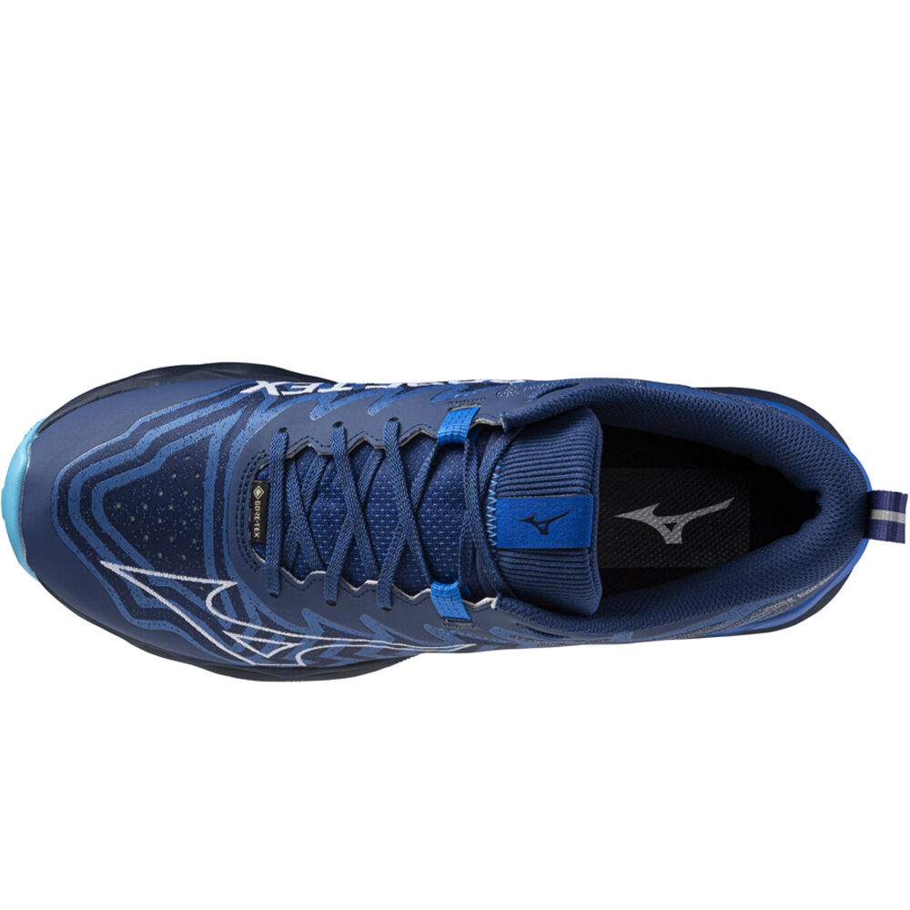 Mizuno zapatillas trail hombre WAVE DAICHI 8 GTX vista superior