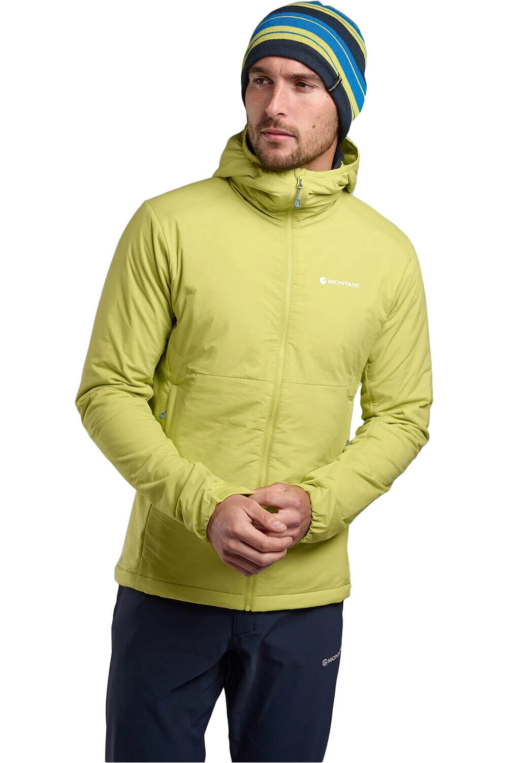 Montane chaqueta outdoor hombre FIREBALL LITE HOODIE vista frontal