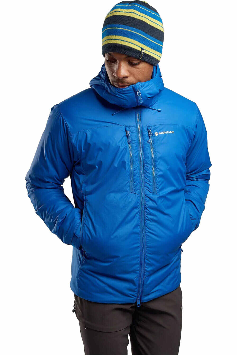 Montane chaqueta outdoor hombre RESPOND XT HOODIE vista detalle